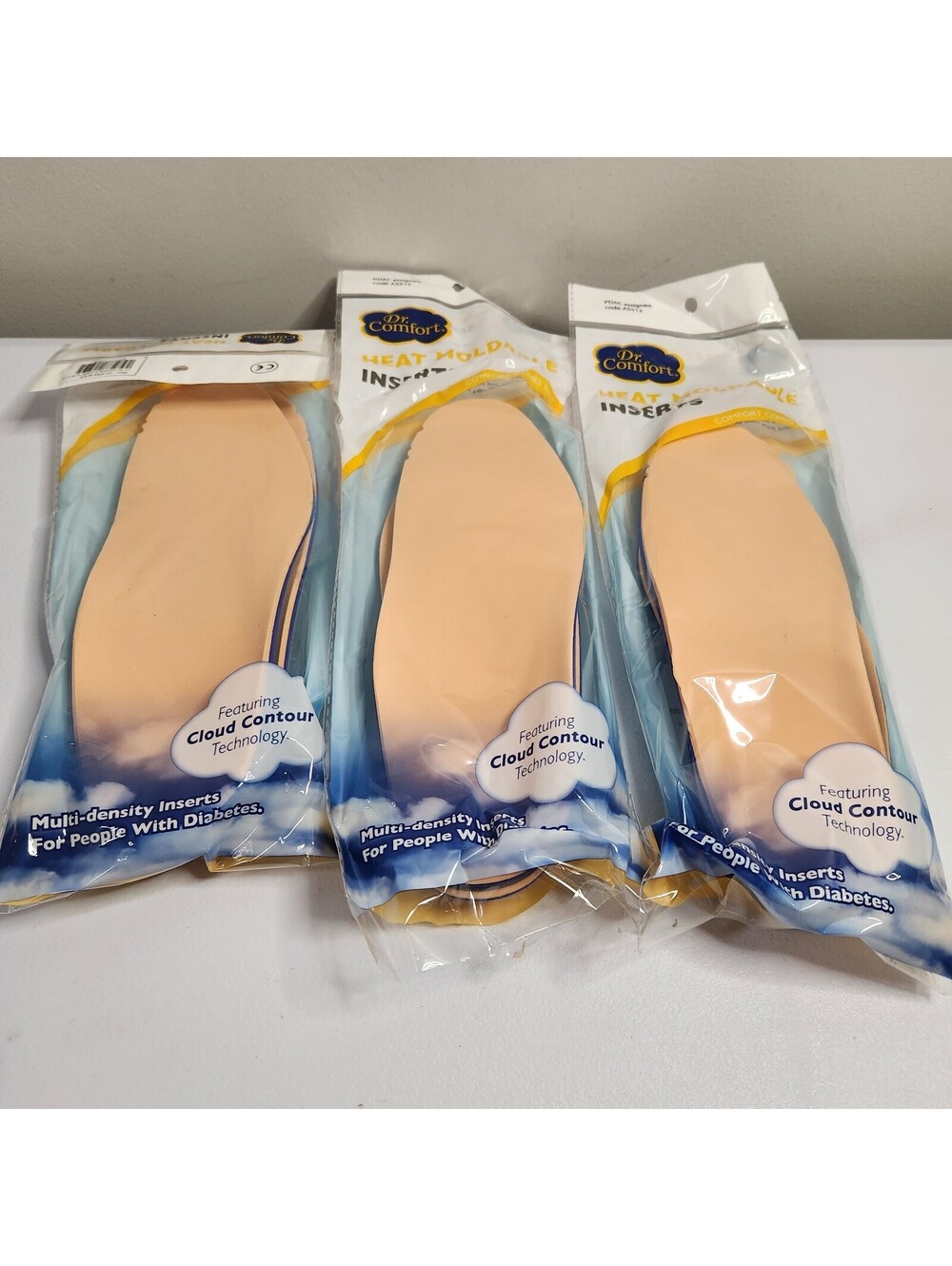Dr Comfort Heat Moldable Inserts